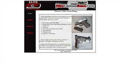 Desktop Screenshot of elitecustomguns.com